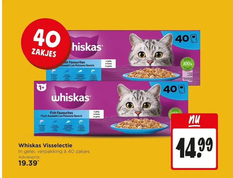 Aanbieding: Whiskas Visselectie