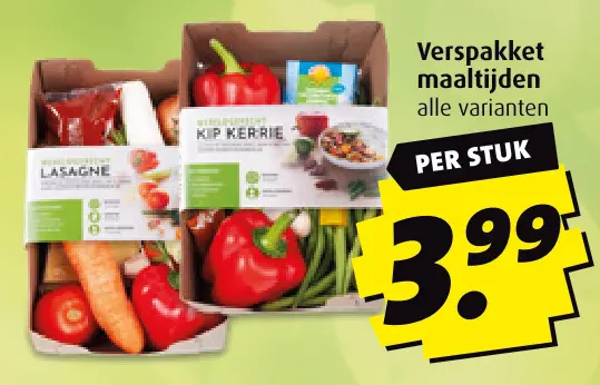 Aanbieding: Verspakket maaltijden