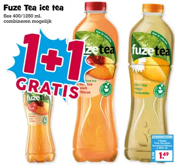 Aanbieding: Fuze Tea ice tea