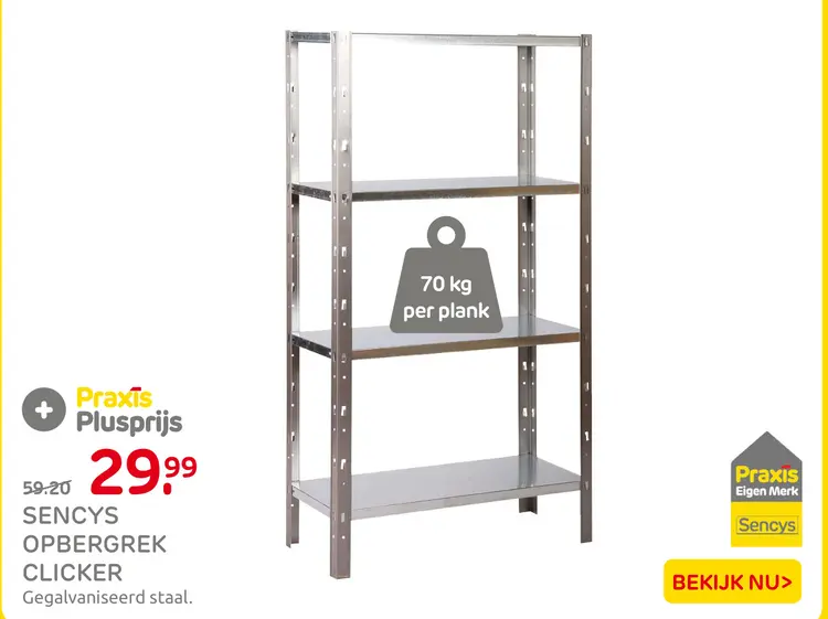 Aanbieding: Opbergrek clicker