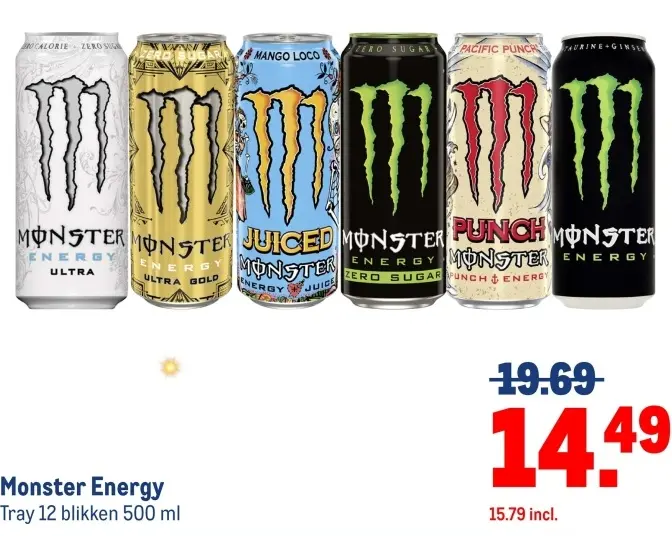 Aanbieding: Monster Energy