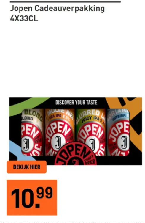 Aanbieding: Jopen Craft Beer
