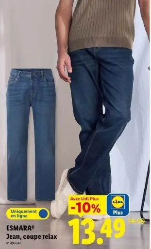 Offre: Jean, coupe relax