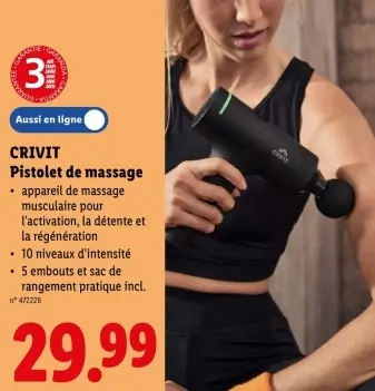 Offre: Pistolet de massage