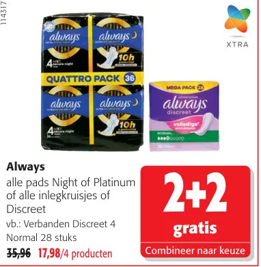 Promotie: Always