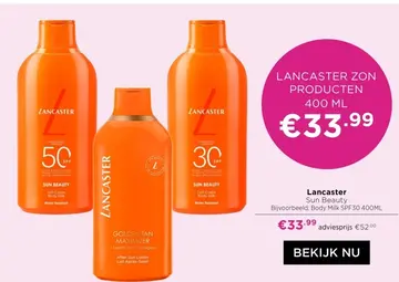 Aanbieding: Lancaster Sun Beauty