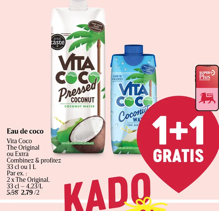 Offre: Eau de coco 