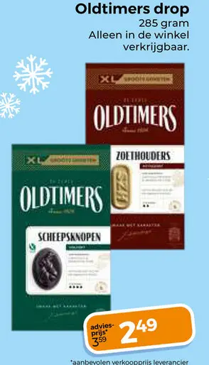 Aanbieding: Oldtimers drop