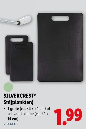 Promotie: Snijplank(en)