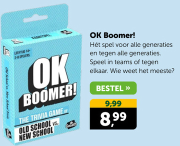 Aanbieding: OK BOOMER!