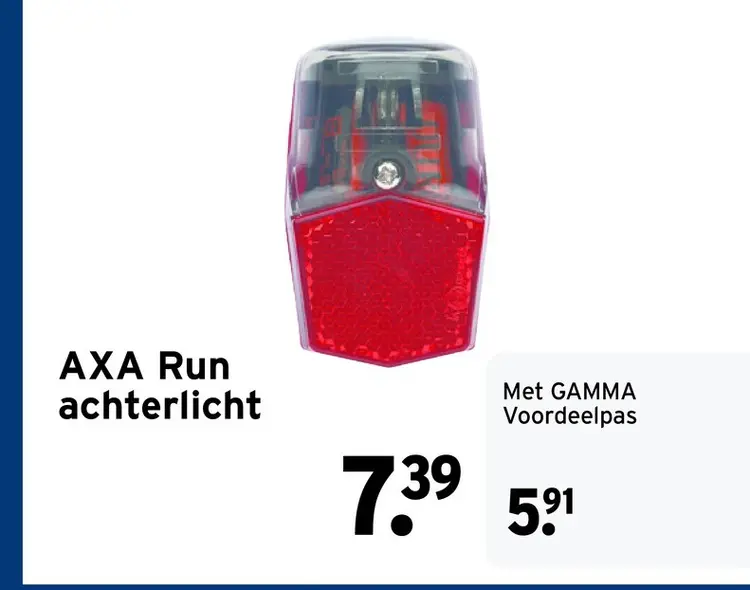 Aanbieding: achterlicht