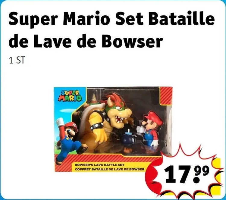 Offre: Super Mario Set Bataille de Lave de Bowser