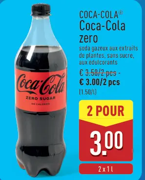 Offre: Coca-Cola zero