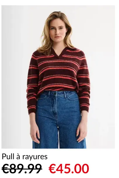Offre: Pull à rayures