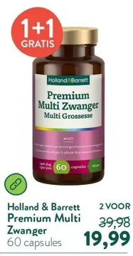 Aanbieding: Holland & Barrett Premium Multi Zwanger
