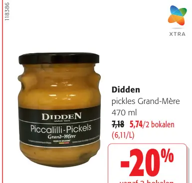 Promotie: Pickles Grand-Mère
