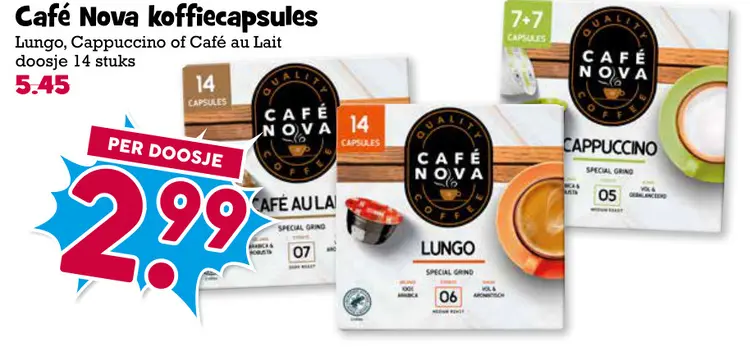 Aanbieding: Koffiecapsules