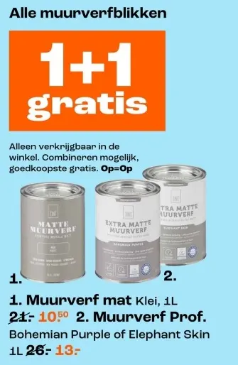 Aanbieding: Alle muurverfblikken
