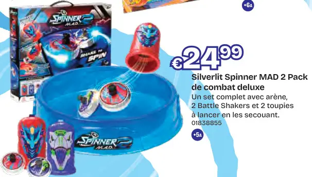 Offre: Spinner MAD 2 Pack de combat deluxe