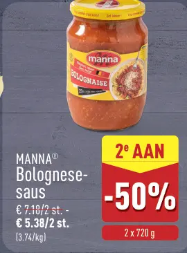 Aanbieding: Bolognese-saus