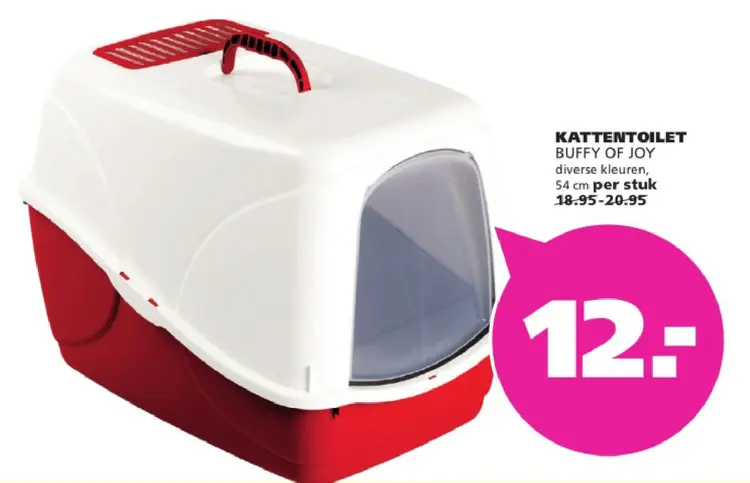 Aanbieding: Kattentoilet Buffy of Joy