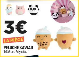 Offre: Peluche kawaii