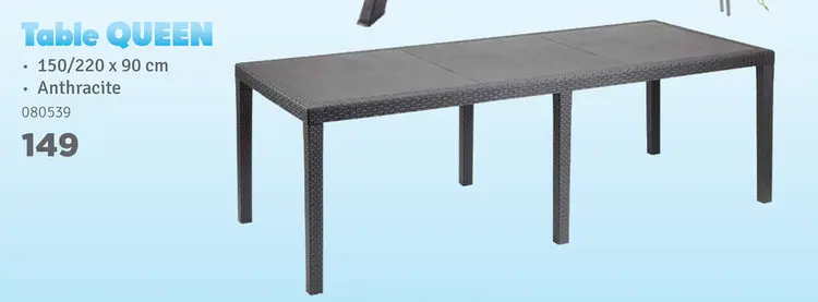 Offre: Table QUEEN