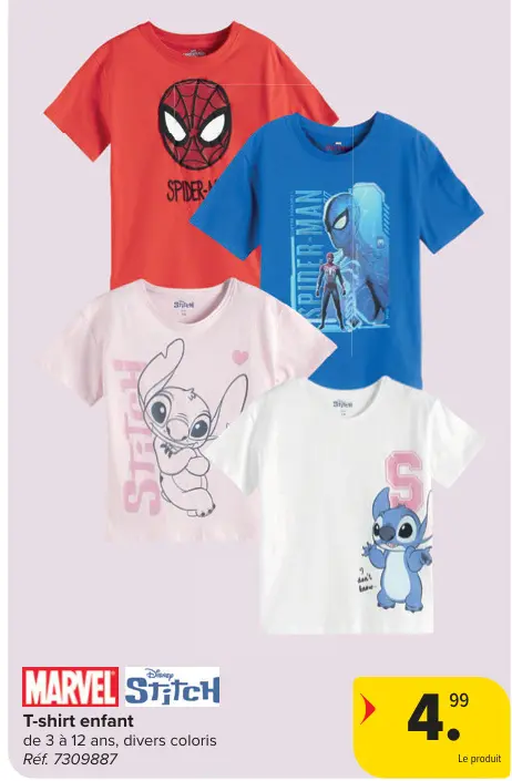 Offre: T-shirt enfant