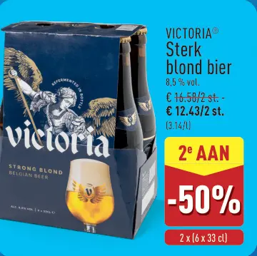 Promotie: Sterk blond bier