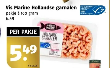Aanbieding: Hollandse garnalen