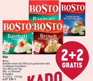 Aanbieding: Snelkookrijst | 8 min