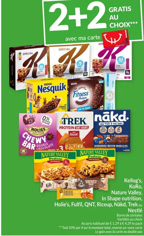 Offre: Barre de céréales