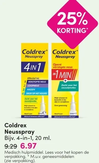 Aanbieding: Coldrex Neusspray