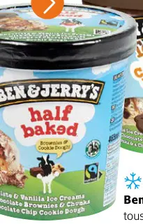 Offre: Half Baked Ice Cream