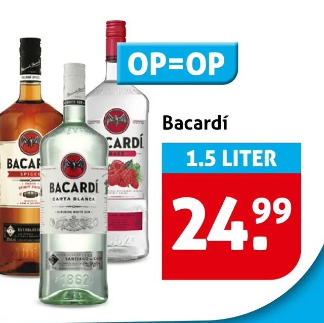 Aanbieding: Bacardi