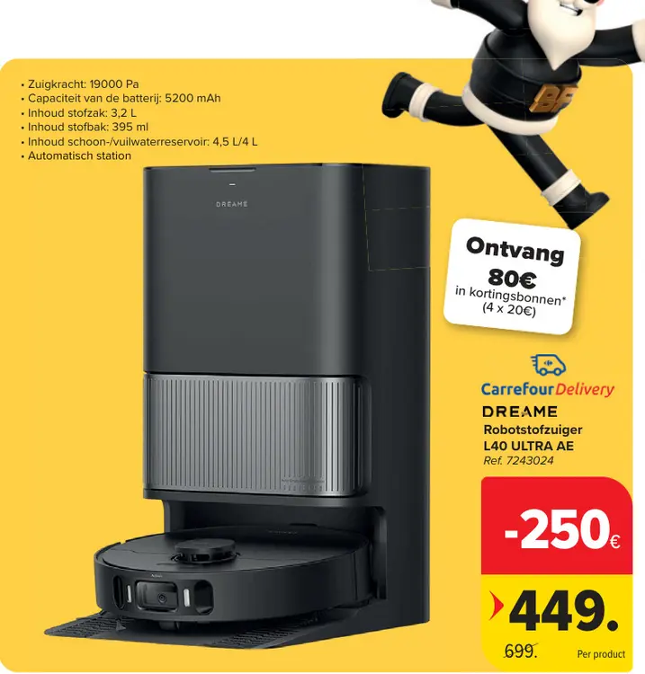 Promotie: Robotstofzuiger L40 ULTRA AE