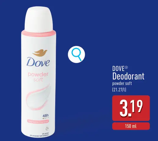 Promotie: Deodorant powder soft