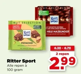 Aanbieding: Ritter Sport