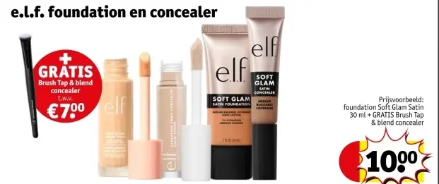 Aanbieding: foundation en concealer