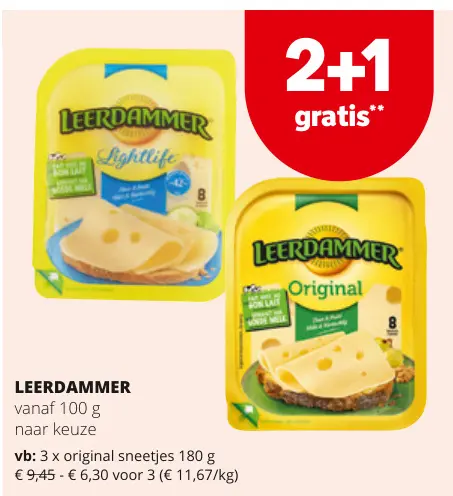Promotie: Leerdammer