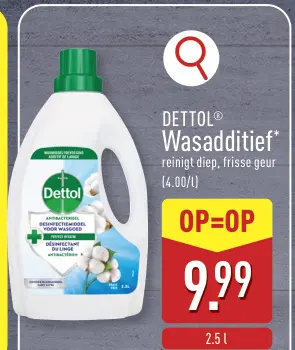 Promotie: Wasadditief