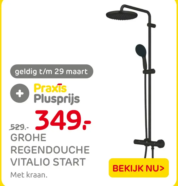 Aanbieding: Regendouche vitalio start