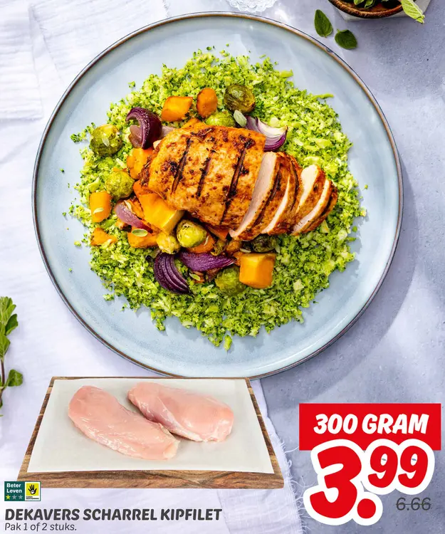 Aanbieding: Scharrel kipfilet