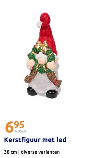 Aanbieding: Kerstfiguur met led