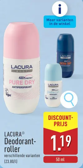 Aanbieding: Deodorant-roller