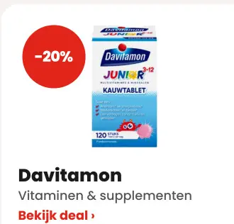 Promotie: Davitamon Vitaminen & supplementen