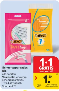 Aanbieding: Scheerapparaatjes