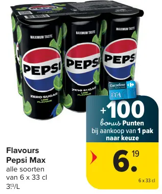 Promotie: Pepsi Max