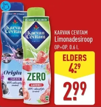 Aanbieding: Limonadesiroop