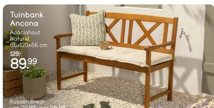Aanbieding: Tuinbank Ancona